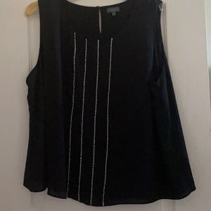 Limited  black sleeveless top